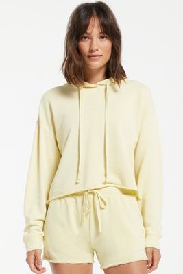 Z Supply - Gia Washed Hoodie Key Lime