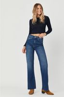 Mavi - Victoria Wide Leg Jeans Dark Used 90's