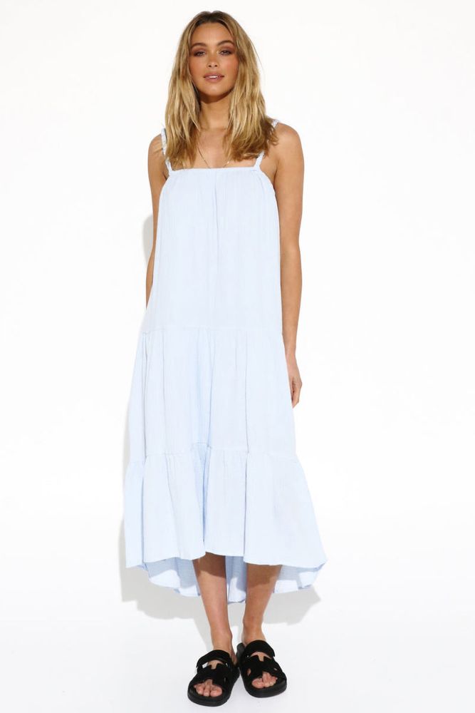 Madison - Gianna Maxi Dress Blue