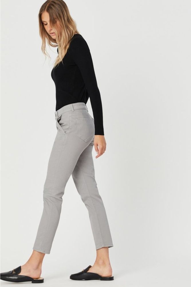 Mavi - Norah Alloy Twill Jeans Grey