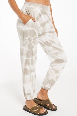 Z-Supply - Emery Spiral Tie Dye Jogger Taupe