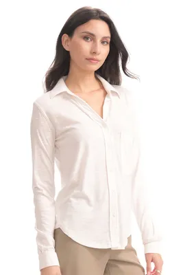 CHRLDR - Amrat Jersey Blouse White