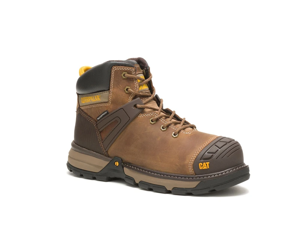 Caterpillar Men's Excavator Superlite Waterproof Soft Toe Work Boot