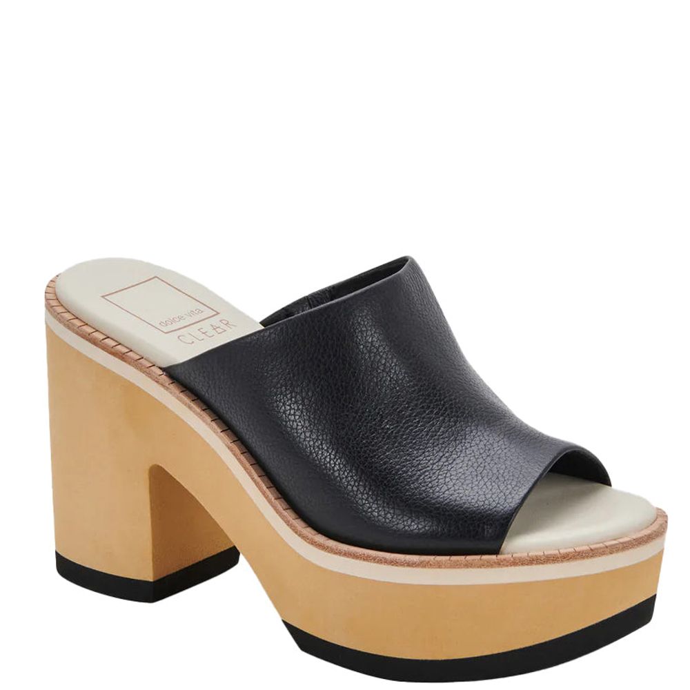 emery heels in ivory leather