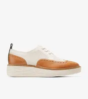 Cole Haan Women's ØriginalGrand Platform Wingtip Oxford