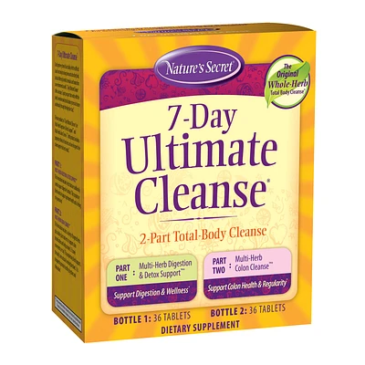 Nature's Secret 7 Day Ultimate Cleanse