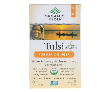 Organic India Tulsi Turmeric Ginger