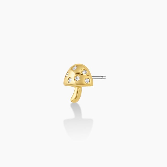 Pizza Charm Stud