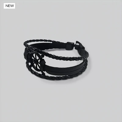 Braceletes de Cuero Para Hombre