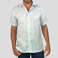 Mojito Collection Bloom Print Shirt Short Sleeve