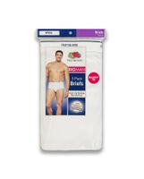 Big and Tall White Brief (3 Pack)