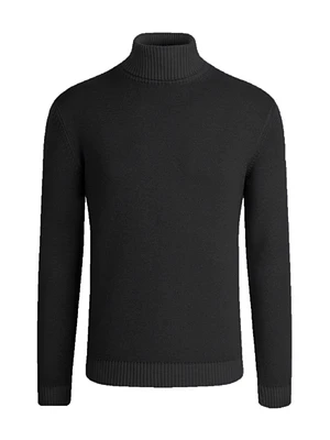 Black Turtle Neck Sweater