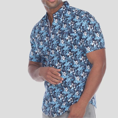 Mojito Slim Fit Button Down Short Sleeve Shirt