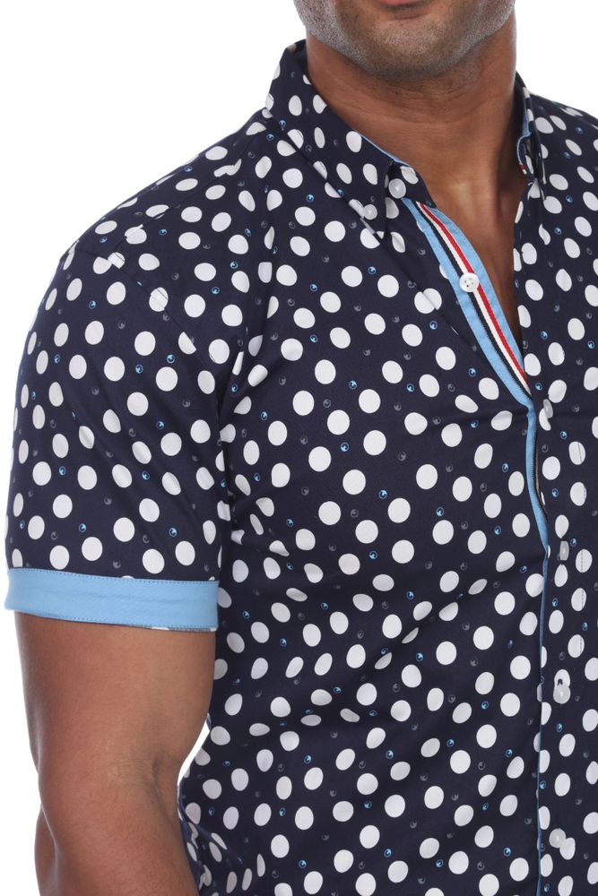 Slim Fit Button Down Short Sleeve Shirt