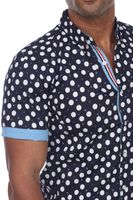 Mojito Slim Fit Button Down Short Sleeve Shirt