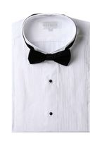 Tuxedo Shirt with Bow Tie Plus