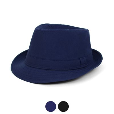 Light Weight Solid Color Trilby Fedora Hat