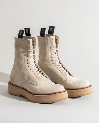 Suede Single Stack Boots