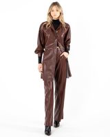 Cleo Vegan Leather Pants