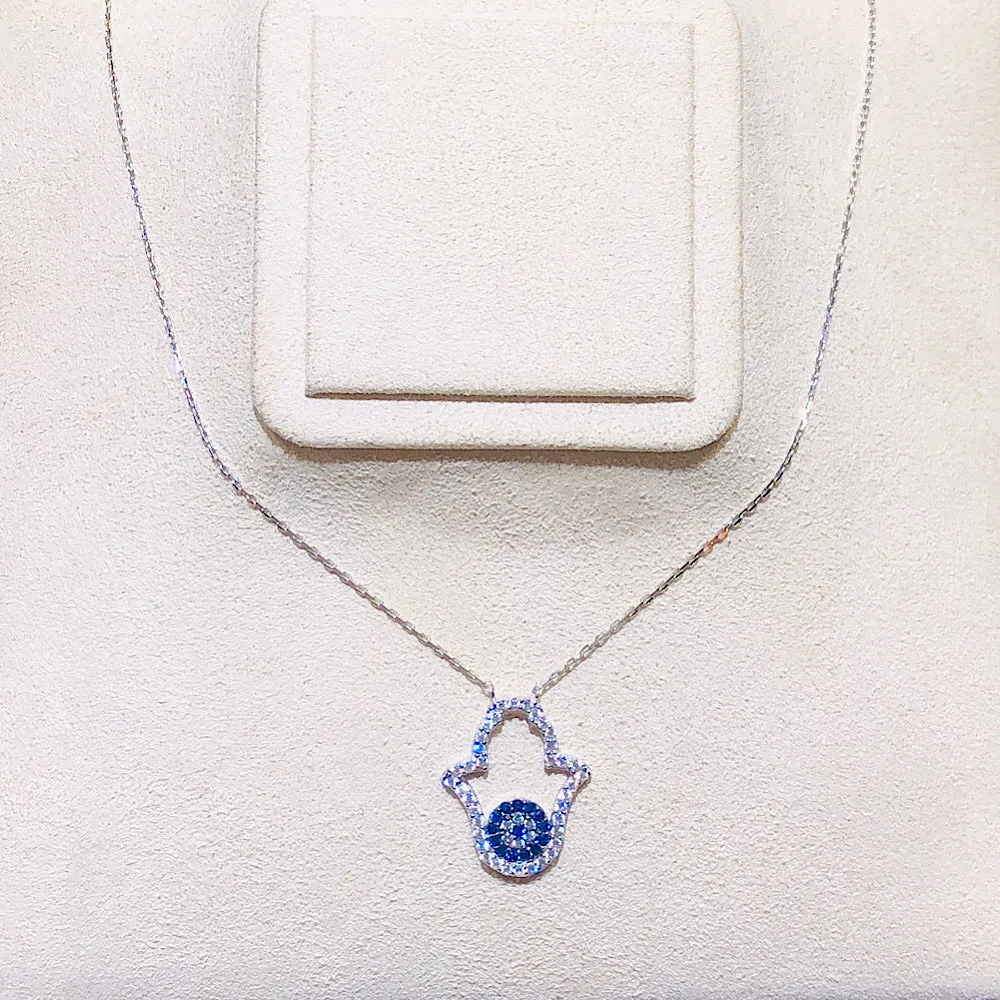 Good and Evil Eye Charm Necklace – Boma Jewelry