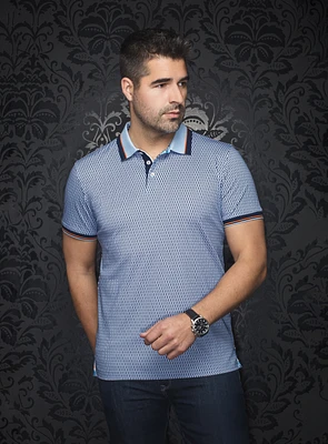 Diamonds Pattern 'Benz' Polo