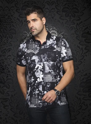 Floral Print 'Brandt' Polo