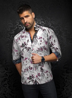 Floral Print 'Peylon' Shirt