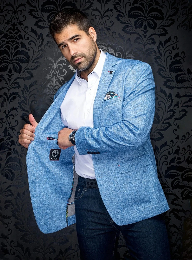 Heather Navy 'Reynolds' Sport Jacket