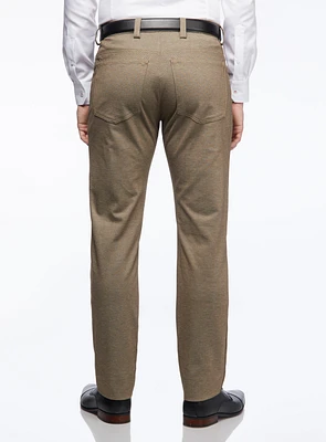 Solid Twill Dress Pants