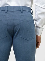 Linen Effect Dress Pants