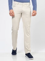 Linen Effect Dress Pants