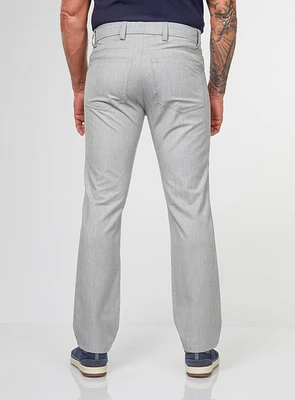 Linen Effect Dress Pants