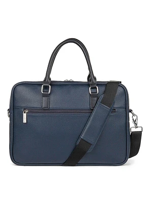 Leather 'Contrast' Briefcase