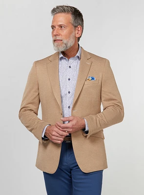 Taupe Birdseye Sport Jacket