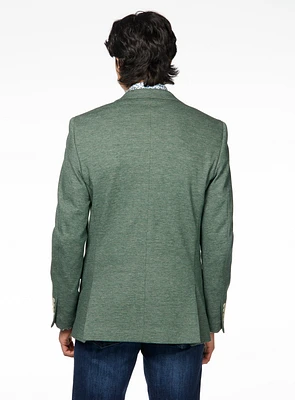 Green Knit Sport Jacket