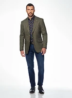 Green Knit Sport Jacket