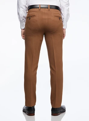 Pantalon habillé en sergé extensible