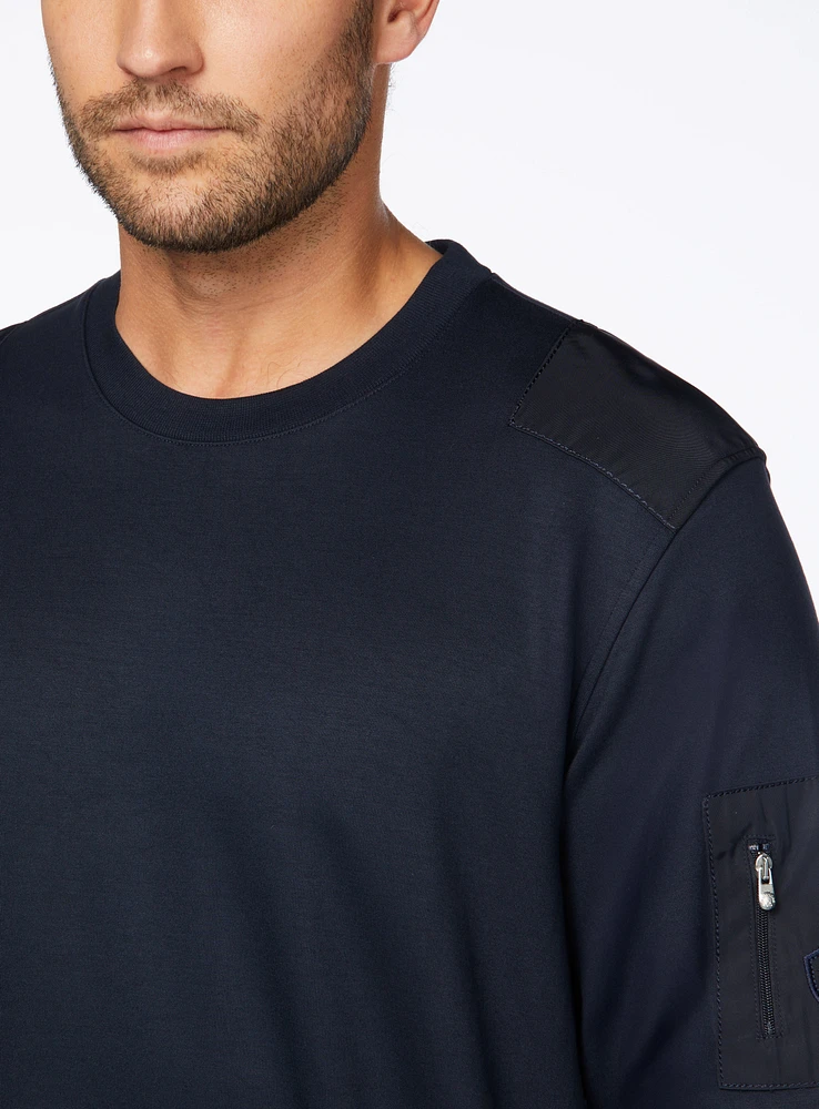 Navy Crew Neck Sweater