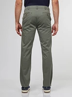 Chino texturé vert