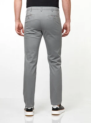 Slategrey Textured Chino