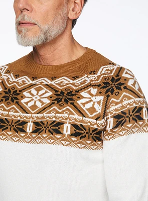 Fairisle Crewneck Sweater