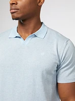 Polo en tricot uni