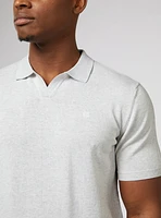 Polo en tricot uni