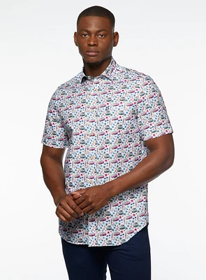 Westfalia Print Short Sleeve Shirt