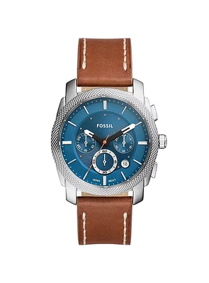 Montre chronographe bleu