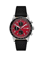 Montre rouge 'Sport Tourer' chronographe