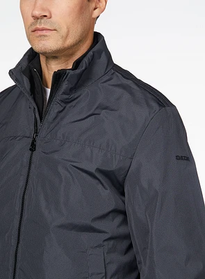 Water-Repellent 'Vincit' Bomber Jacket