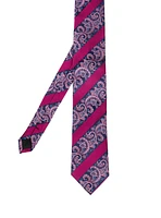 Striped Pink Tie