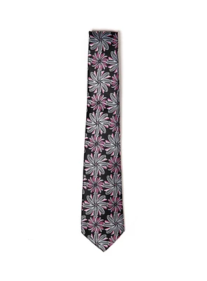 Retro Print Tie