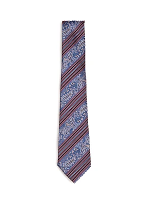 Striped Paisley Tie